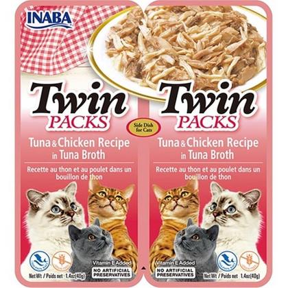 Twin Packs Ton Balıklı ve Tavuklu Kedi Çorbası 2 x 40 Gr usa801