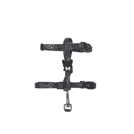 URBAN STYLE FREESTYLE BLACK/WHİTE KEDİ GÖĞÜS TASMASI SET 20805299 