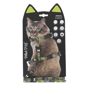 URBAN STYLE FREESTYLE MULTİCOLOR KEDİ GÖĞÜS TASMASI SET