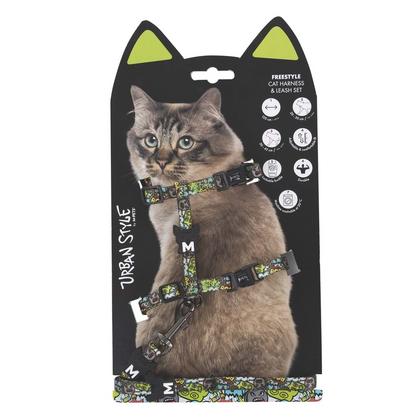 Urban Style Freestyle Multicolor Kedi Göğüs Tasması Set 20805399 