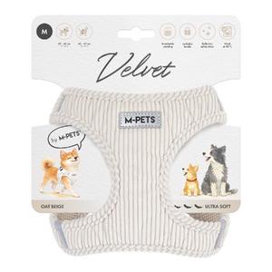 VELVET DOG GÖĞÜS TASMASI BEJ (M) 10860812