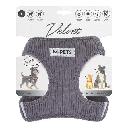 VELVET DOG GÖĞÜS TASMASI GRİ (L) 10861213
