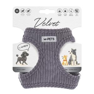 VELVET DOG GÖĞÜS TASMASI GRİ (XS) 10860313