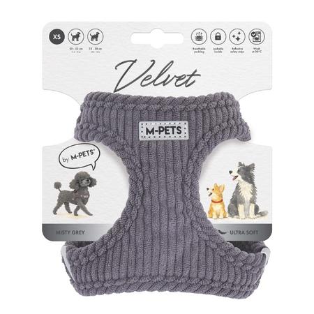 VELVET DOG GÖĞÜS TASMASI GRİ (XS) 10860313