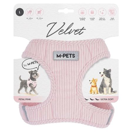VELVET DOG GÖĞÜS TASMASI PİNK (L) 10861007