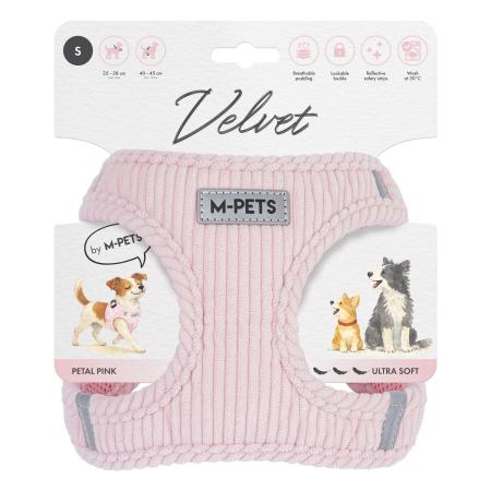 VELVET DOG GÖĞÜS TASMASI PİNK (S) 10860407