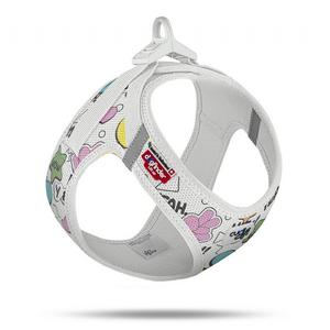 Vest Harness Curli Clasp Air-Mesh LE25 Comic Light-Gray 2XS-PN3519