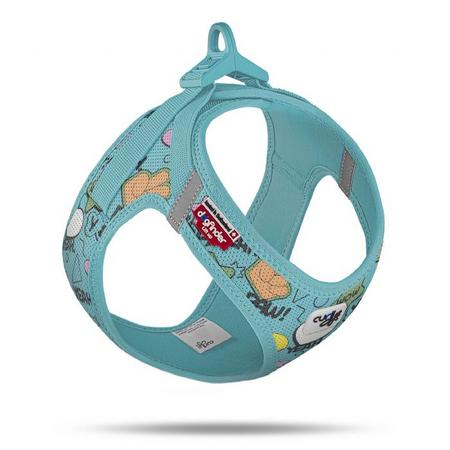 Vest Harness Curli Clasp Air-Mesh LE25 Comic Turquoise 3XS-PN3504