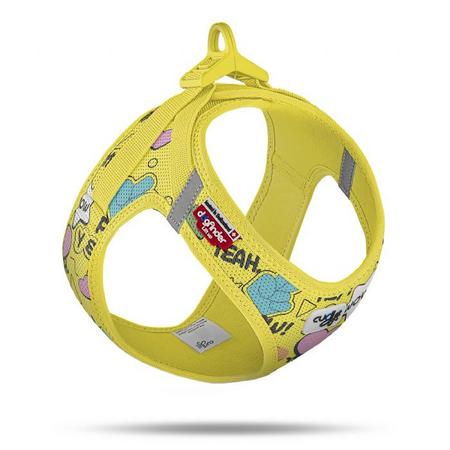 Vest Harness Curli Clasp Air-Mesh LE25 Comic Yellow XL-PN3503