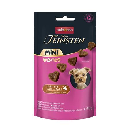 Vom Feinsten Tavuk Etli Yetişkin Mini Irk Köpek Ödülü  50gr