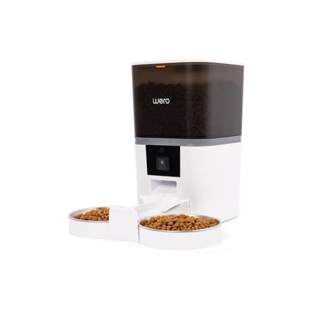 WERO 480p Ayarlanabilir Kamera, 6 Lt, WiFi Kontrol Kedi / Köpek Besleyici