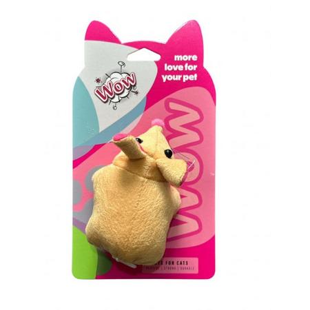 Wow Kedi Oyuncak Çek Bırak Fare has-6510