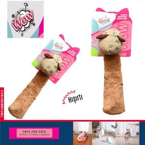 Wow Kedi Oyuncak Uzun Kuyruklu Fare has-6505