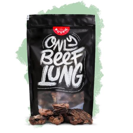 wuufie beef lung dana ciğer 120gr köpek ödülü