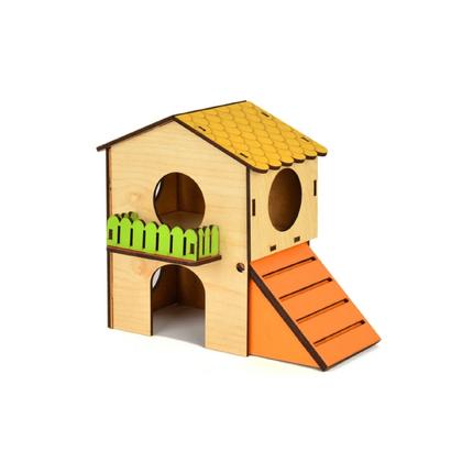 YA014 Çift katlı hamster evi