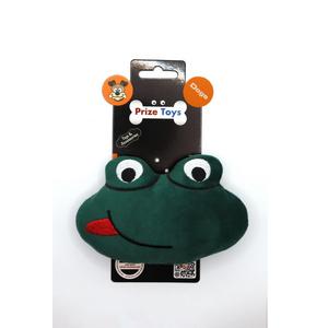 Yeşil Kurbağa Model Sesli Köpek Oyuncağı