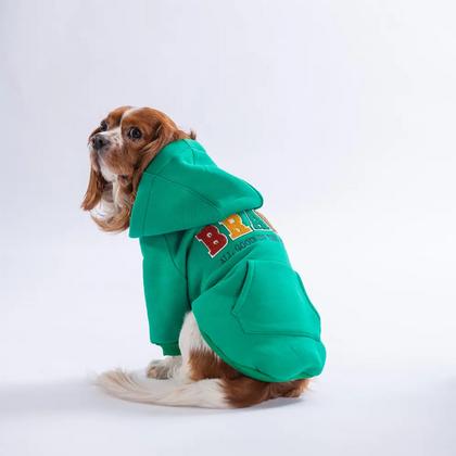 Yeşil Bronx Brave Hoodie sweat M Beden 26708 