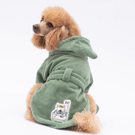 Yeşil Pattaya Bornoz 2XL-3XL YPAW-24002