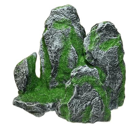 Yosun Kaplı Akvaryum Dekoru