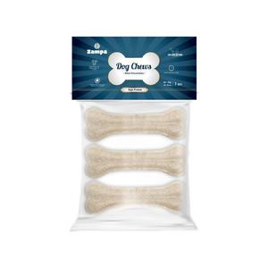 Zampa Beyaz Press Kemik Köpek Ödülü 3 lü 50-55g sfrp-DC4454