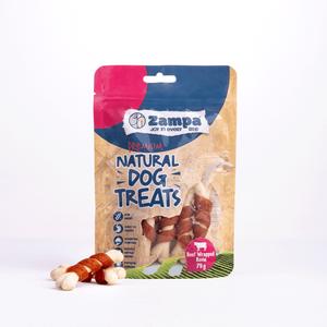 Zampa Köpek Ödül Maması, Dana Eti Parçacıklı Kemik Ödülü - 75g  sfrp-zod-0058