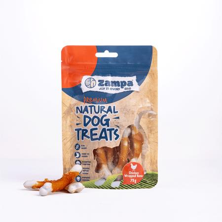 Zampa Köpek Ödül Maması, Tavuklu Sargılı Ödül - 75g SFRP-ZOD-9991