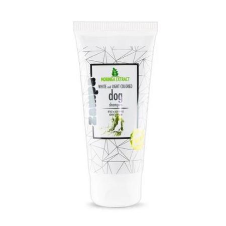 ZAMPA MORINGA ÖZLÜ BEYAZ VE AÇIK RENKLİ KÖPEK ŞAMPUANI (200ML) sfrp