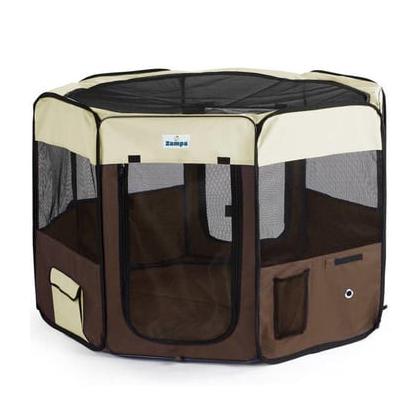 Pet Park Oyun Alanı (Krem/Kahverengi - sfrp) 