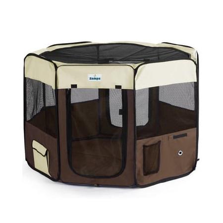 Pet Park Oyun Alanı (Krem/Kahverengi - sfrp) 