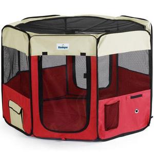 Pet Park Oyun Alanı (Krem/Kırmızı - sfrp)