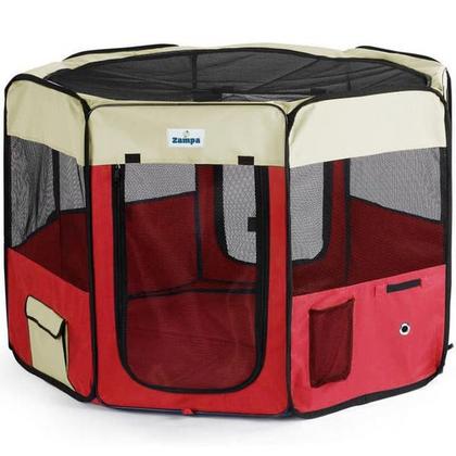 Pet Park Oyun Alanı (Krem/Kırmızı - sfrp)