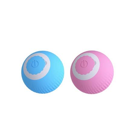Zampa Şarjlı Hareketli Kedi Oyun Topu, 4cm, Mavi, Pembe sfrp-ML010
