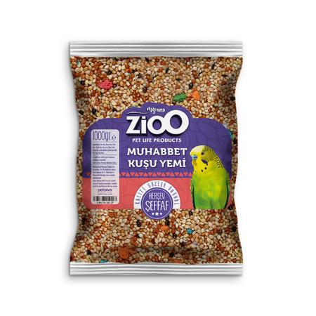 Zioo Muhabbet Kuşu Yemi Poşet 1kg