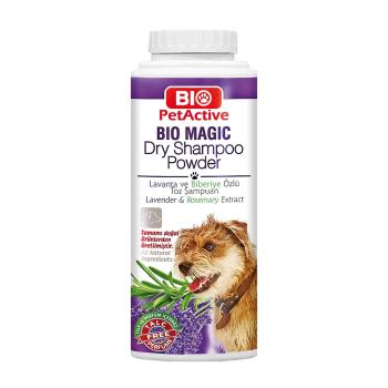 bpa- 301 Köpekler için Bio Magic Lavanta Özlü Kuru Yıkama Toz Şampuan 150 ml