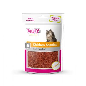 has 141-8212 kedi ödül maması Truly Cat Chicken Snacks Anti Hairball 50G
