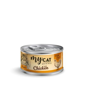 Mycat tavuk etli pate kedi konservesi 80gr (24'lü)