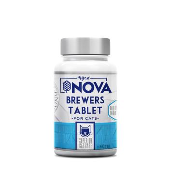 Nova kediler için brewers tablet (60 tablet)