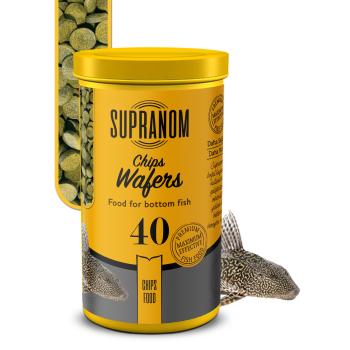 Supranom dip balık yemi supranom chips wafers chips food  250ml (40)