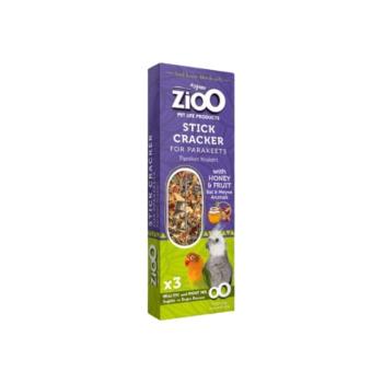 ZioO 3'lü bal aromalı ve meyveli paraket krakeri tekli kutu