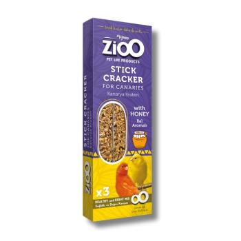 ZioO 3'lü bal aromalı kanarya krakeri tekli paket