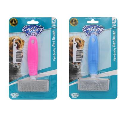 brsp 201024-CAT/DOGLİFE KEDİ ve KÖPEKLER İÇİN TELLİ FIRÇA +TARAK