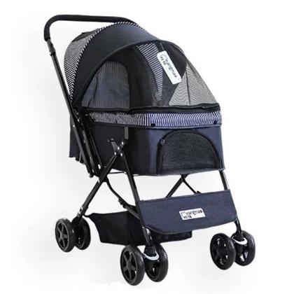 BL08 8682689204805 Zampa Nova Kedi & Köpek Arabası Lacivert, 52x76.5x95cm sfrp