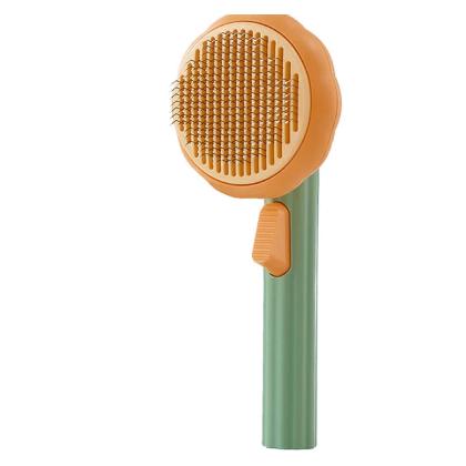 kabak çiçeği basmalı kedi köpek tarağı ict HG-3012