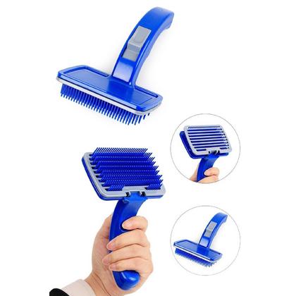 Otomatik Temizlenen Tuşlu Tarak Tüy Toplayıcı Evcil Hayvan Fırçası avc-110