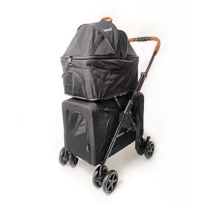 sfrp LD03F-b  Zampa Tsunoda Kedi & Köpek Arabası Siyah 50X83X102cm