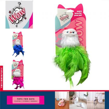 Wow Kedi Oyuncak Tüylü Kedi has-6517